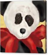 A Precious Panda Canvas Print