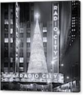 A Radio City Christmas Canvas Print