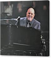 A Smiling Billy Joel Canvas Print