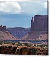 Above The Canyon Rim Canvas Print