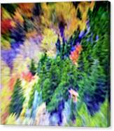 Abstract Forest Photography 5501f1 Canvas Print