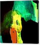 Alcohol Ink Abstract Parrot Canvas Print