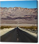 Across The Panamint Valley Canvas Print