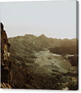 Aerial View Of Caldera Of Cañadas Del Teide At Dusk Poster by