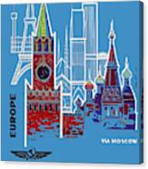 Aeroflot Canvas Print