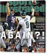 Again  Nick Foles Is Back And Has Some Ideas Sports Illustrated Cover Canvas Print