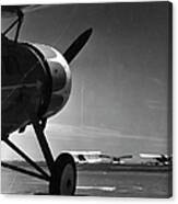Airplane, Curtis Wright Airport, North Canvas Print