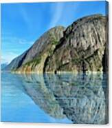 Alaska Rock Reflection Canvas Print