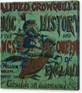 Alfred Crowquills Comic History Canvas Print