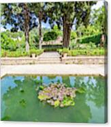 Alhambra Pool Canvas Print
