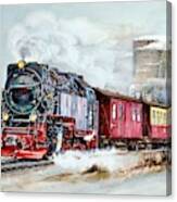 All Aboard Canvas Print