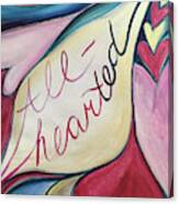 All Hearted Canvas Print