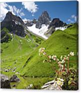 Alpin Lake Fallenbach In Tirol - Austria Canvas Print