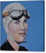 Amelia Earhart Canvas Print