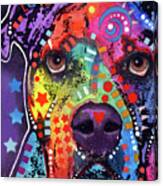 American Bulldog 121609 Canvas Print