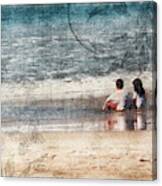 Amigos Mexico - Kids In The Beach Canvas Print