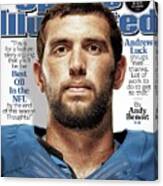 Andrew Luck Best Qb In The Nfl Sports Illustrated Cover Canvas Print