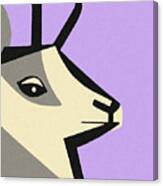 Animal With Horns Canvas Print