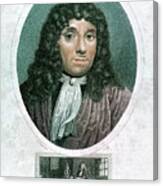Anton Van Leeuwenhoek 1632-1723, Dutch Canvas Print