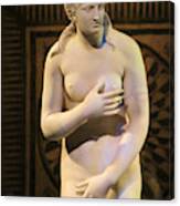 Aphrodite Marble Statue Pompeii 1 Century Ad Canvas Print