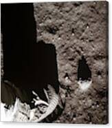 Apollo 11, Buzz Aldrin Bootprint, 1969 Canvas Print