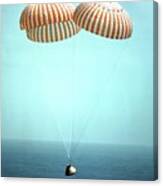 Apollo 9 Water Landing Canvas Print