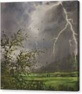 April Storm Canvas Print
