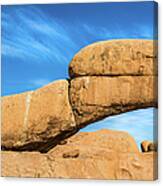 Arch At Spitzkoppe, Namibia Canvas Print
