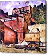 Argo Mine In Idaho Springs Colorado Canvas Print