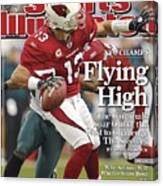 Arizona Cardinals Qb Kurt Warner, 2009 Nfc Championship Sports Illustrated Cover Canvas Print
