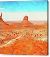 Arizona Landscape - 04 Canvas Print