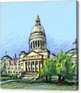 Arkansas State Capitol Building Canvas Print