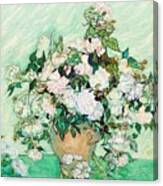 Art  Painting. Roses 1890 By Vincent Canvas Print