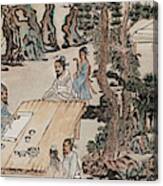 Lan Ting Xu - Chinese Calligraphers Canvas Print