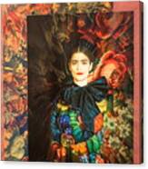 Artistic Frida Kahlo Stream Canvas Print