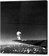 Atomic Bomb Test Canvas Print