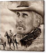 Augustus Mccrae Wild West Edit Canvas Print
