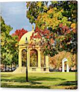 Autumn Arrives On Salem Common Canvas Print