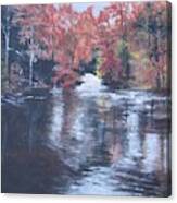 Autumn Glimmers Canvas Print
