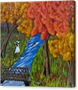 Autumn Stroll Canvas Print