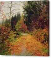 Autumn Subject Canvas Print