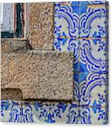 Azulejo Tile Of Portugal Canvas Print