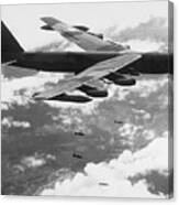 B 52 Stratofortress Bombing In Vietnam Canvas Print