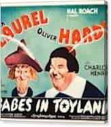 Babes In Toyland -1934-. Canvas Print