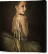 Baby Ballerina Canvas Print
