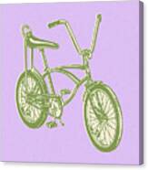 Banana Seat Vintage Bicycle Canvas Print