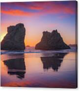 Bandon Sunset Canvas Print