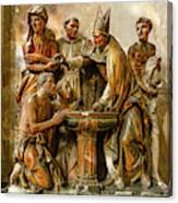 Baptism Of St. Augustine Canvas Print