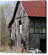 Barn In Ky No 111 Canvas Print