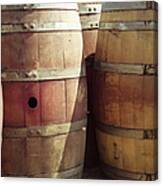 Barrels For Wine Canvas Print
